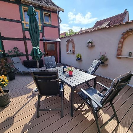 Ferienwohnung Goldstr.7 Quedlinburg Bagian luar foto