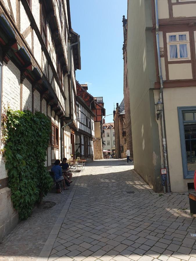 Ferienwohnung Goldstr.7 Quedlinburg Bagian luar foto