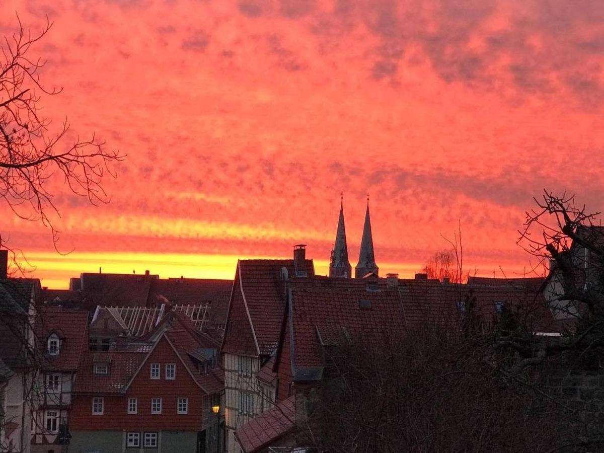 Ferienwohnung Goldstr.7 Quedlinburg Bagian luar foto