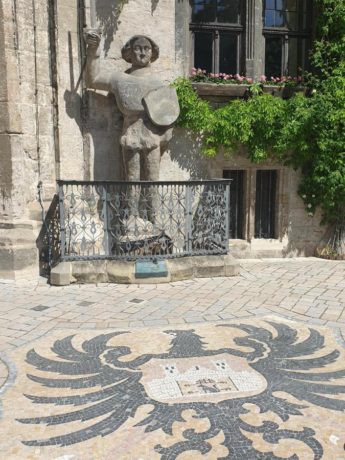 Ferienwohnung Goldstr.7 Quedlinburg Bagian luar foto