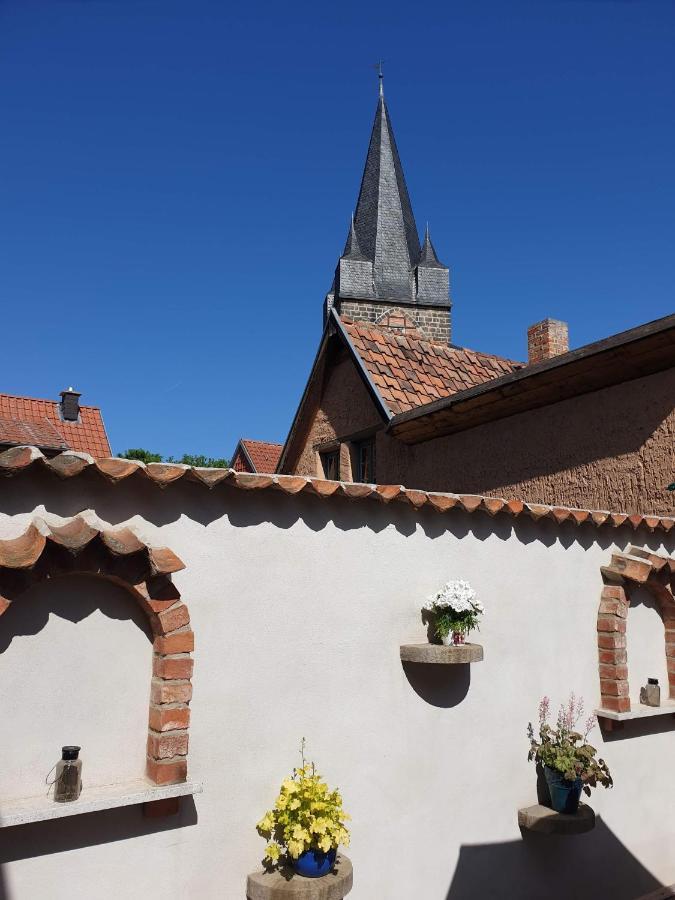 Ferienwohnung Goldstr.7 Quedlinburg Bagian luar foto