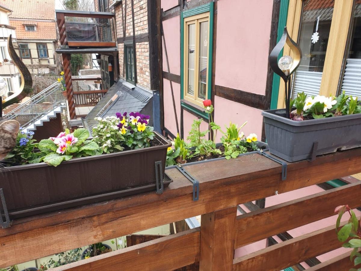 Ferienwohnung Goldstr.7 Quedlinburg Bagian luar foto